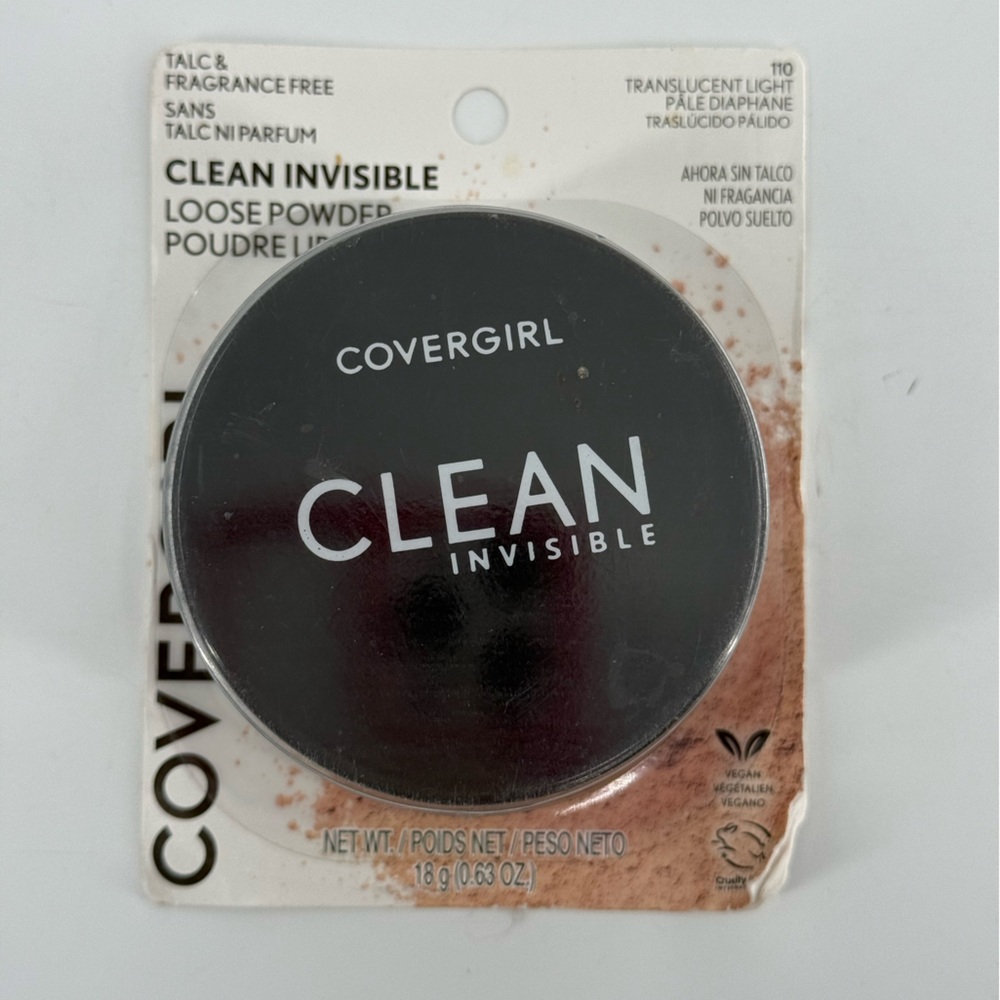 Covergirl Clean Invisible Loose Powder 110 Translucent Light‎